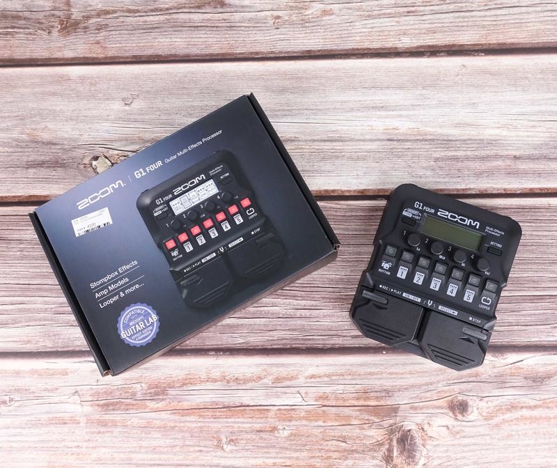 ZOOM G1 FOUR 吉他 綜合效果器 吉他入門 效果器
