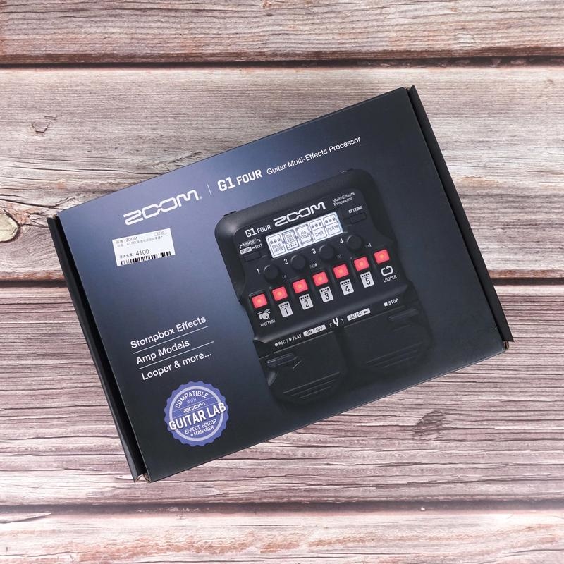 Zoom ZOOM G1 FOUR 吉他 綜合效果器 吉他入門 效果器 第 4 張圖片｜三峽吉他 / Bass