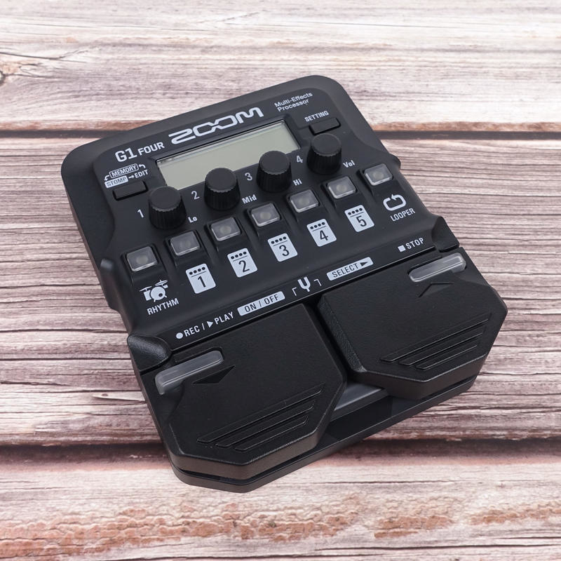 ZOOM G1 FOUR 吉他 綜合效果器 吉他入門 效果器