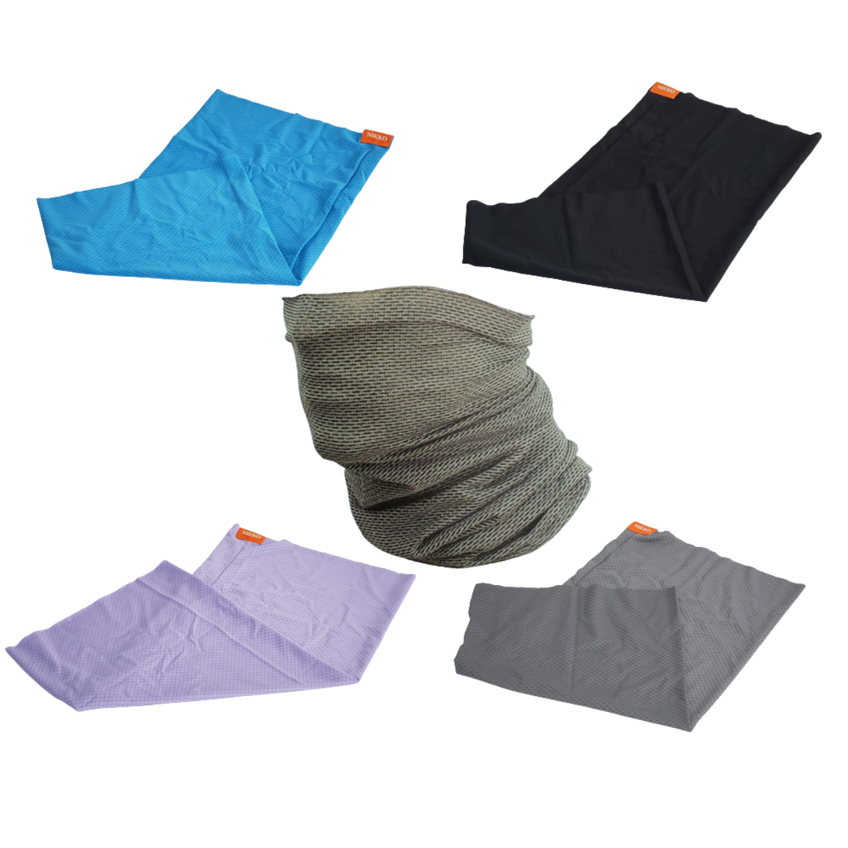 NIKKO 多用途 冰涼 透氣 圍巾(韓國製)