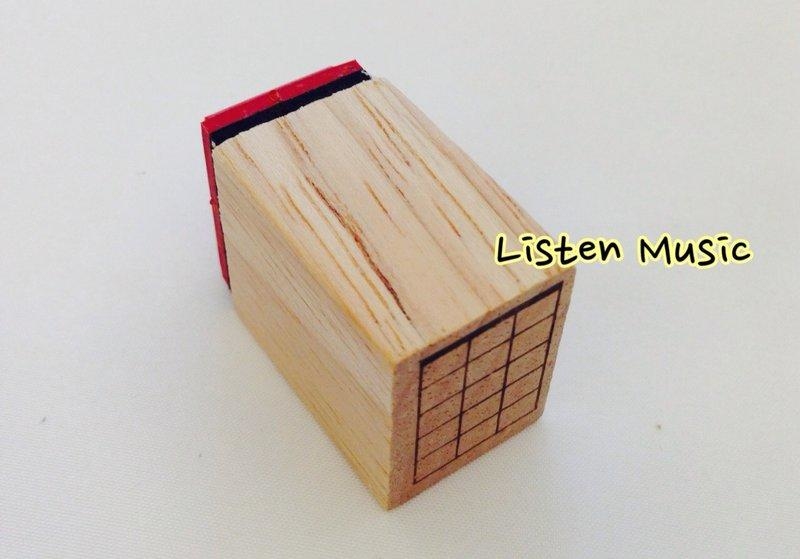 烏克麗麗和弦印章 琴格印章 和弦樂譜印章 全新台製 楓木材質