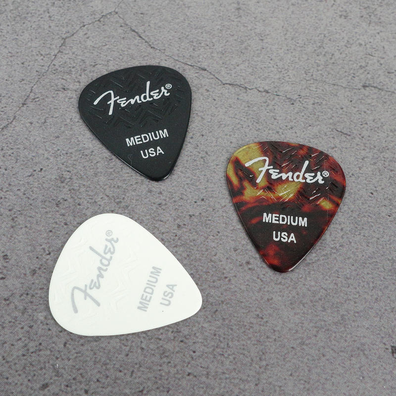 Fender 351 Shape Medium 止滑 彈片 三色可選