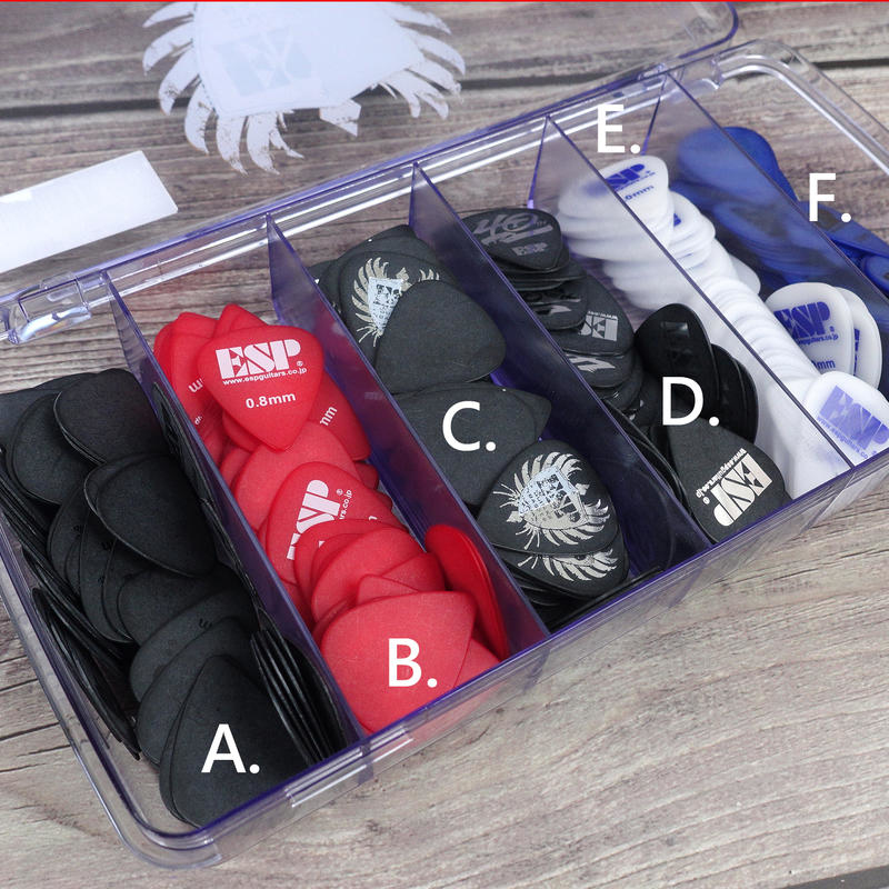 日本 ESP SELECTED PICK 0.8mm 1.0mm 彈片【多種款式】