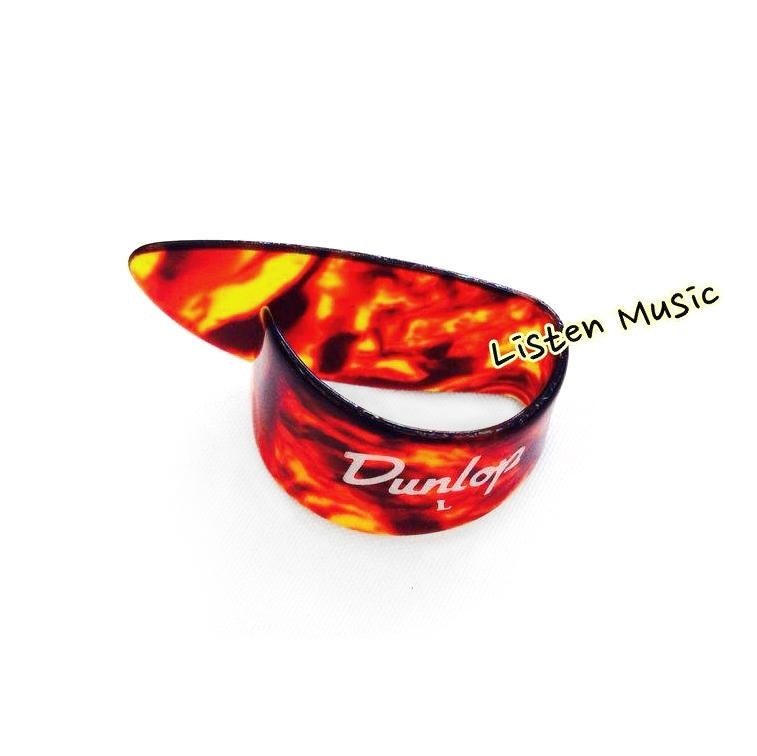 Dunlop 拇指套 / 拇指套環 / 拇指 PICK / 拇指彈片 美國製 玳瑁色 L號 40元/個