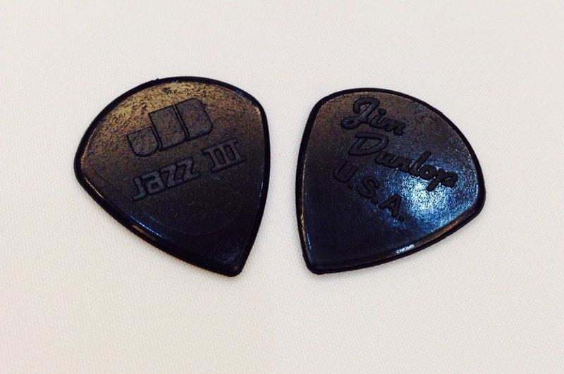 Dunlop 47R3S JAZZ III Pick 黑色小彈片 撥片