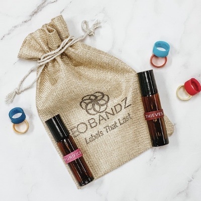 精油橡筋標籤 - YOUNG LIVING 複方精油系列 (25款組合) | EO BANDZ 精油橡筋標籤