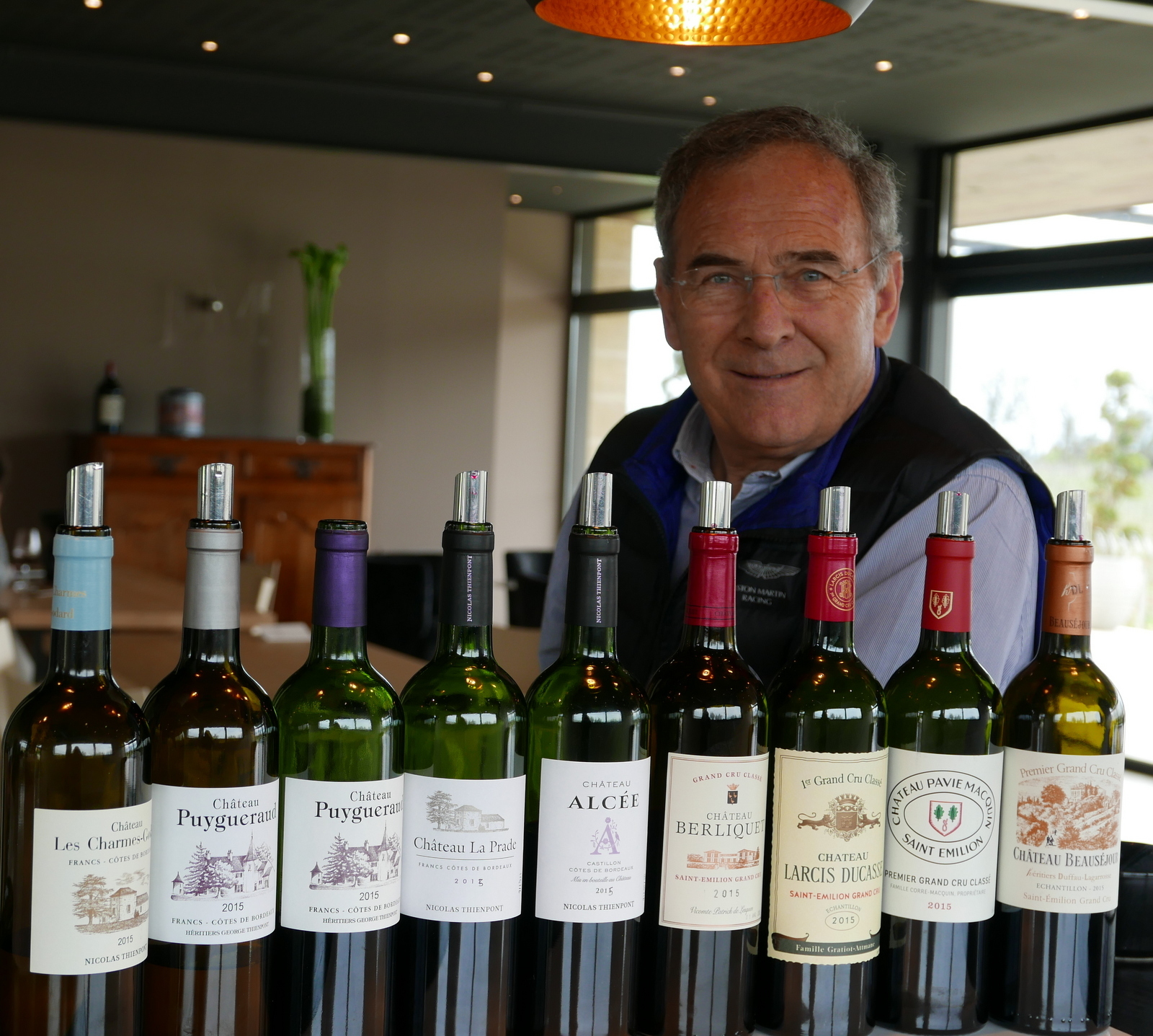 Nicolas Thienpont 尼古拉斯, Thienpont家族, Premier Grand Cru Classe, 聖埃美隆列級莊B, Chateau Pavie Macquin, Chateau Puygueraud, 右岸