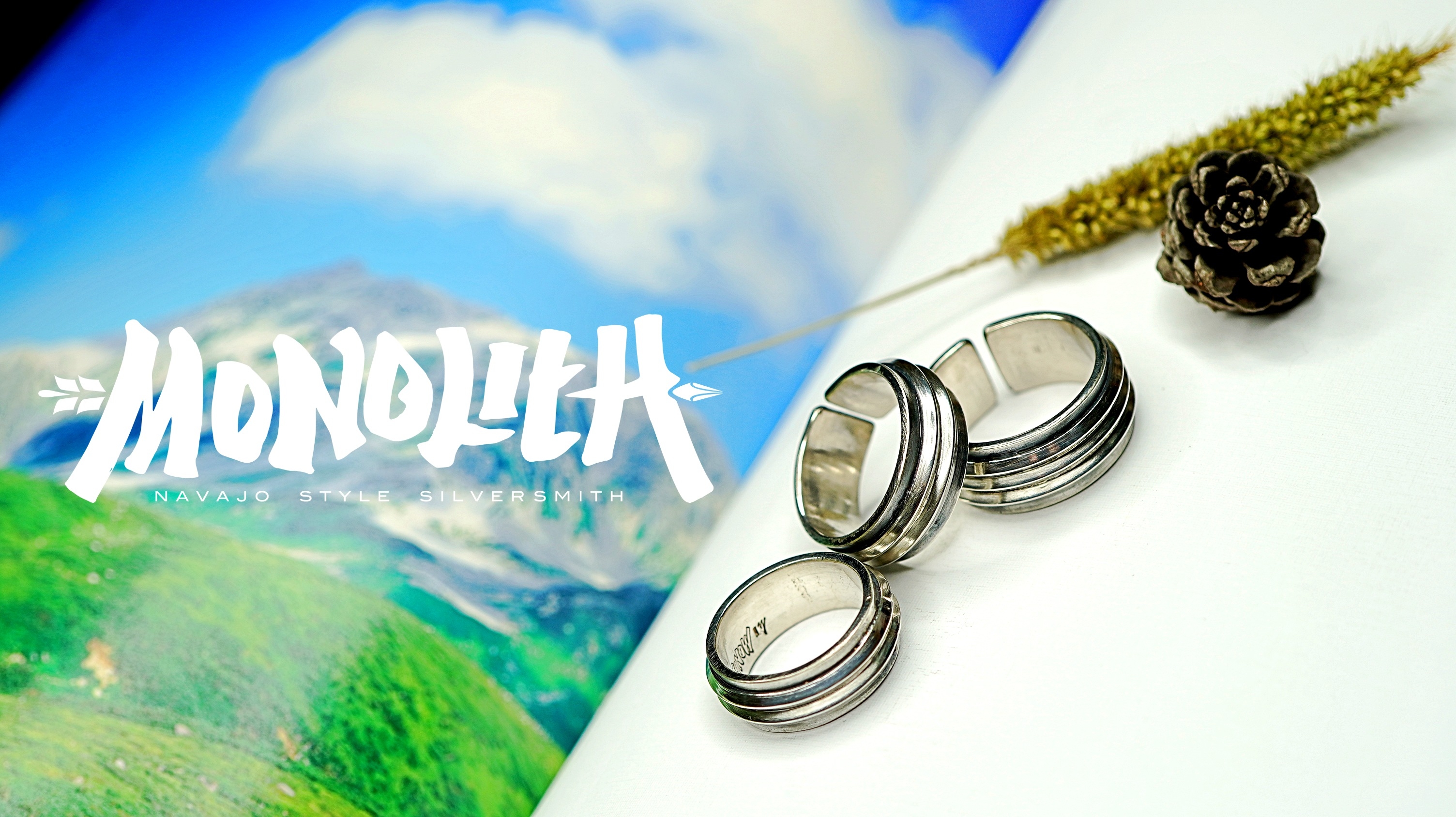 三角銀條【 戒指 】