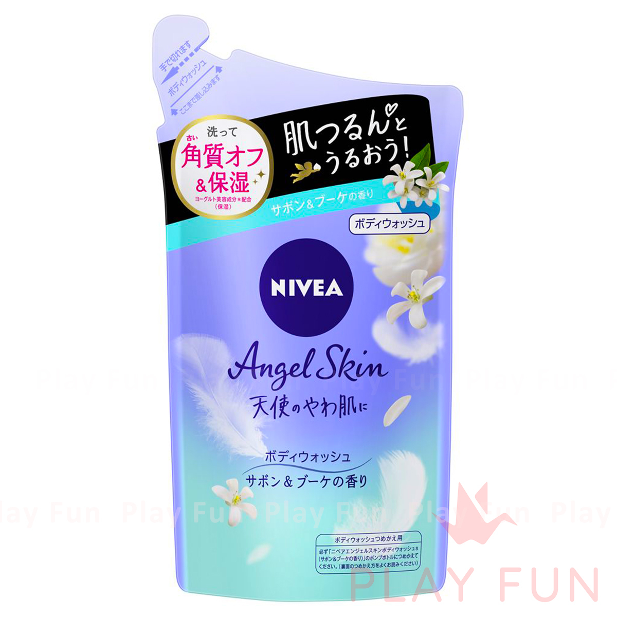 NIVEA - Angel Skin 香皂&花香 沐浴露 (補充裝)