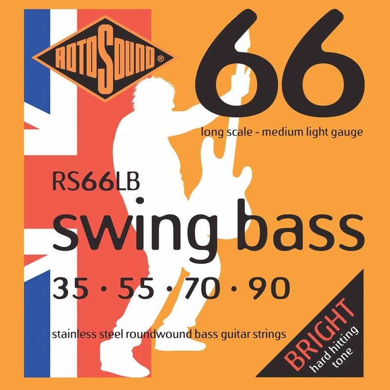 英國ROTOSOUND RS66系列 電貝斯弦 不銹鋼 旋弦公司貨