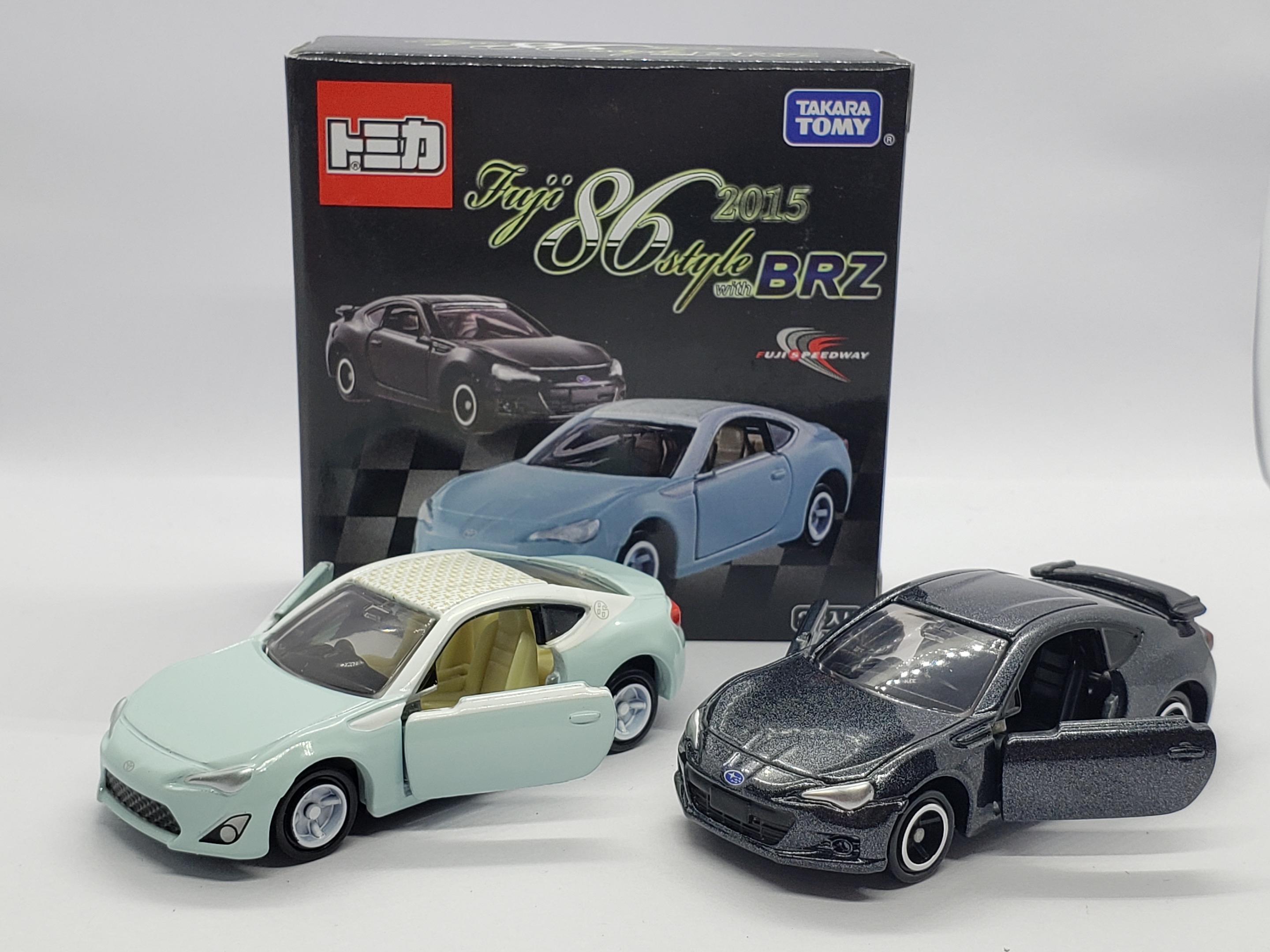 Tomica Fuji 86 Style 2015 Toyota 86 Subaru BRZ (Set of