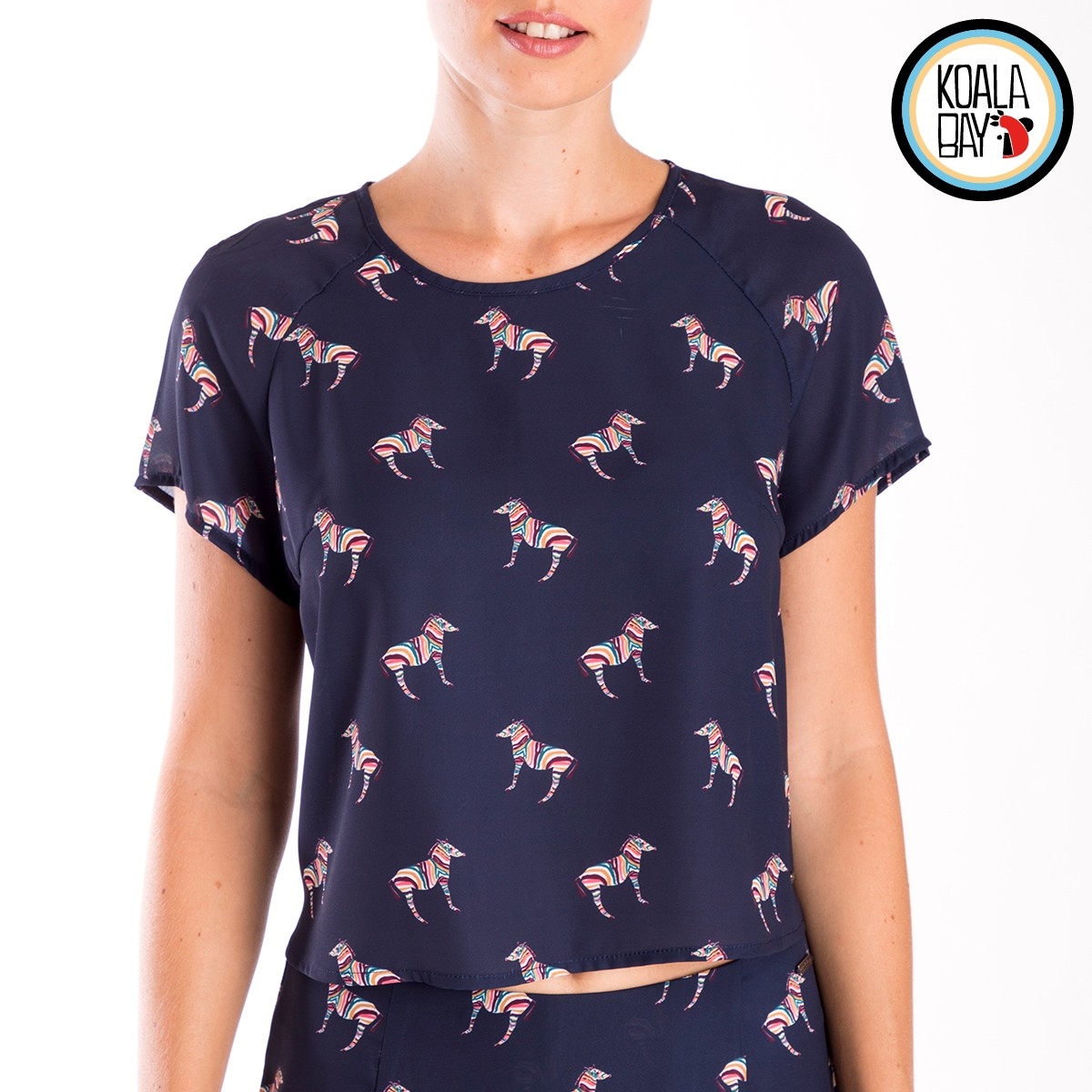 【KOALA BAY】彩虹小馬圓領短袖上衣