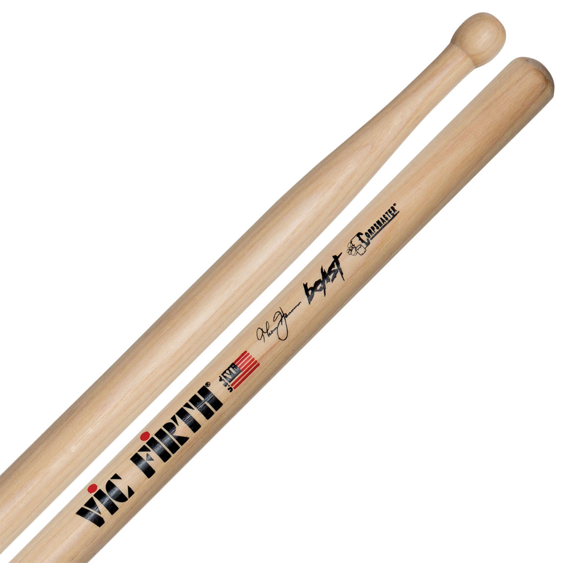 美國 Vic Firth STH4 鼓棒 THOM HANNUM 簽名爵士鼓棒