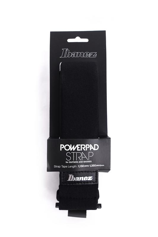 Ibanez GSF50 減壓厚墊 黑色 吉他/貝斯背帶 GSF50BK 黑色