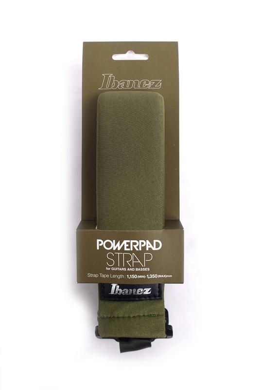 Ibanez GSF50 減壓厚墊 軍綠色 吉他/貝斯背帶 GSF50MGN 軍綠色