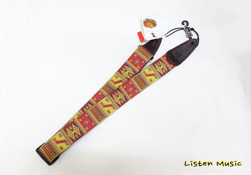 加拿大進口 LEVYS MGHJ2-006 木吉他 電吉他 貝斯 圖騰 背帶