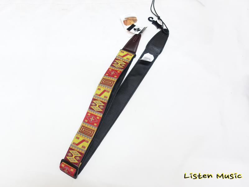 加拿大進口 LEVYS MGHJ2-006 木吉他 電吉他 貝斯 圖騰 背帶