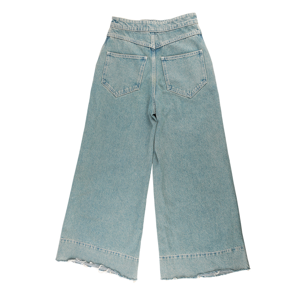 【LOEWE】LOEWE 寬版牛仔褲 36