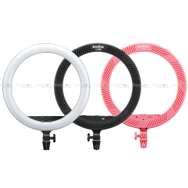 Kit Luce Anello LED Godox LR150 18'' - Luce Bicolore 38W Per Selfie E Video Con Supporto - Foto 9