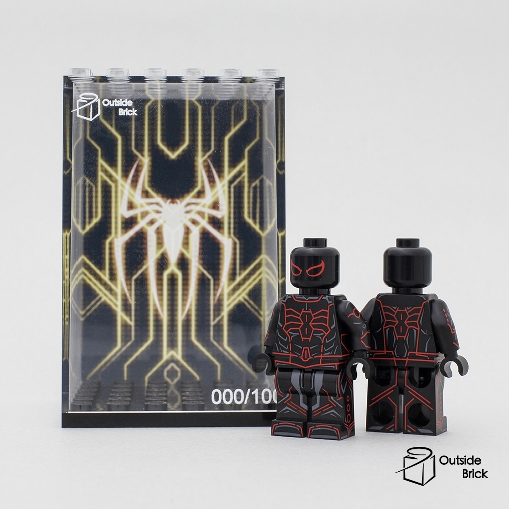 [Outsidebrick] 蜘蛛人 展示盒瑕疵