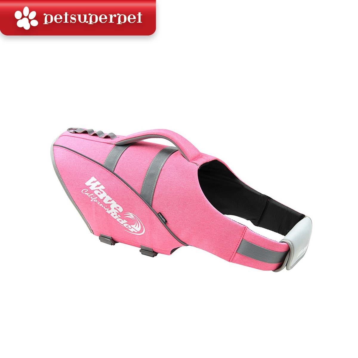 Zooland 美國Wave Rider Series 狗狗救生衣-粉紅色 [5尺寸]