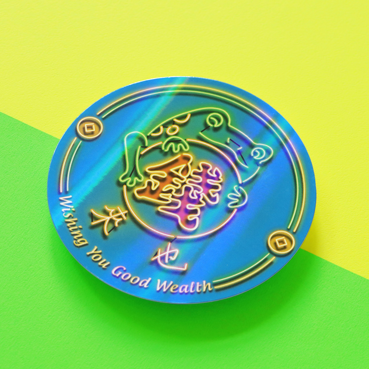 台灣霓彩萬用卡・錢來招財