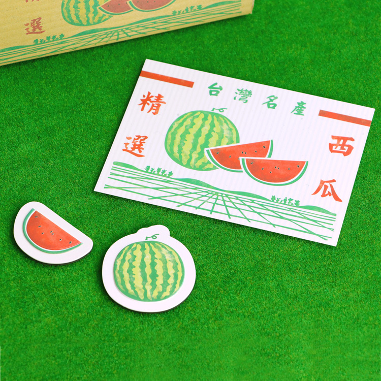 台灣水果磁鐵・西瓜