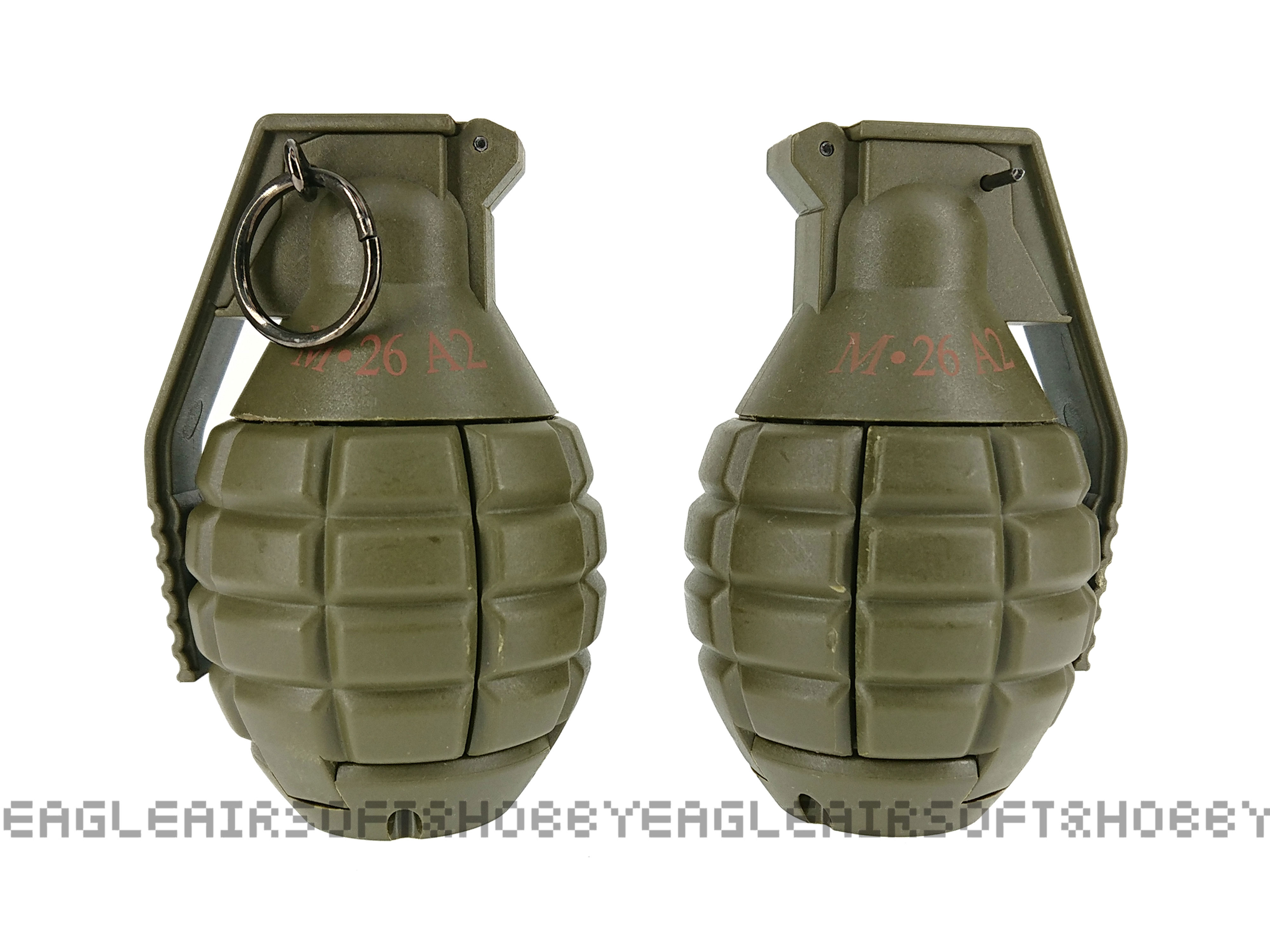 Jinming M26a2 Nylon Gel Ball   Airsoft Impact Grenade.