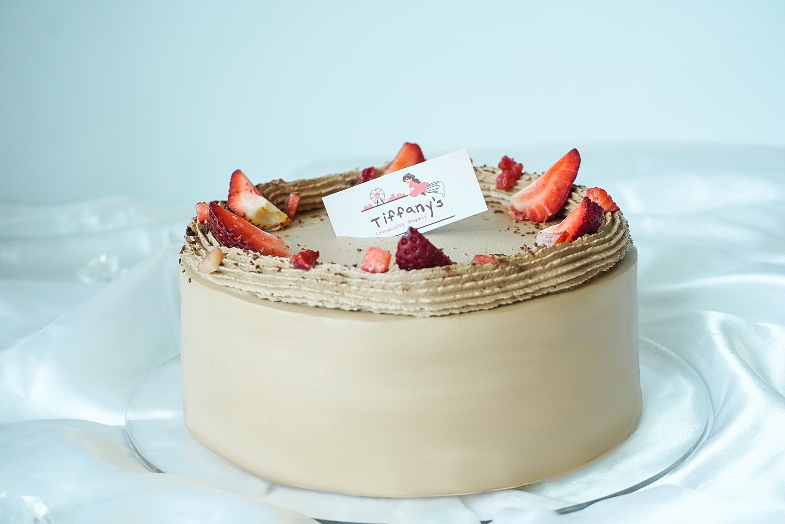 草莓朱古力奶油蛋糕