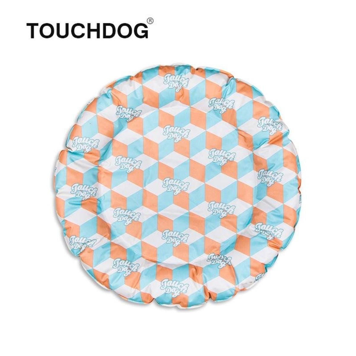 TOUCHDOG 圓形格子涼墊 (平行進口貨品)