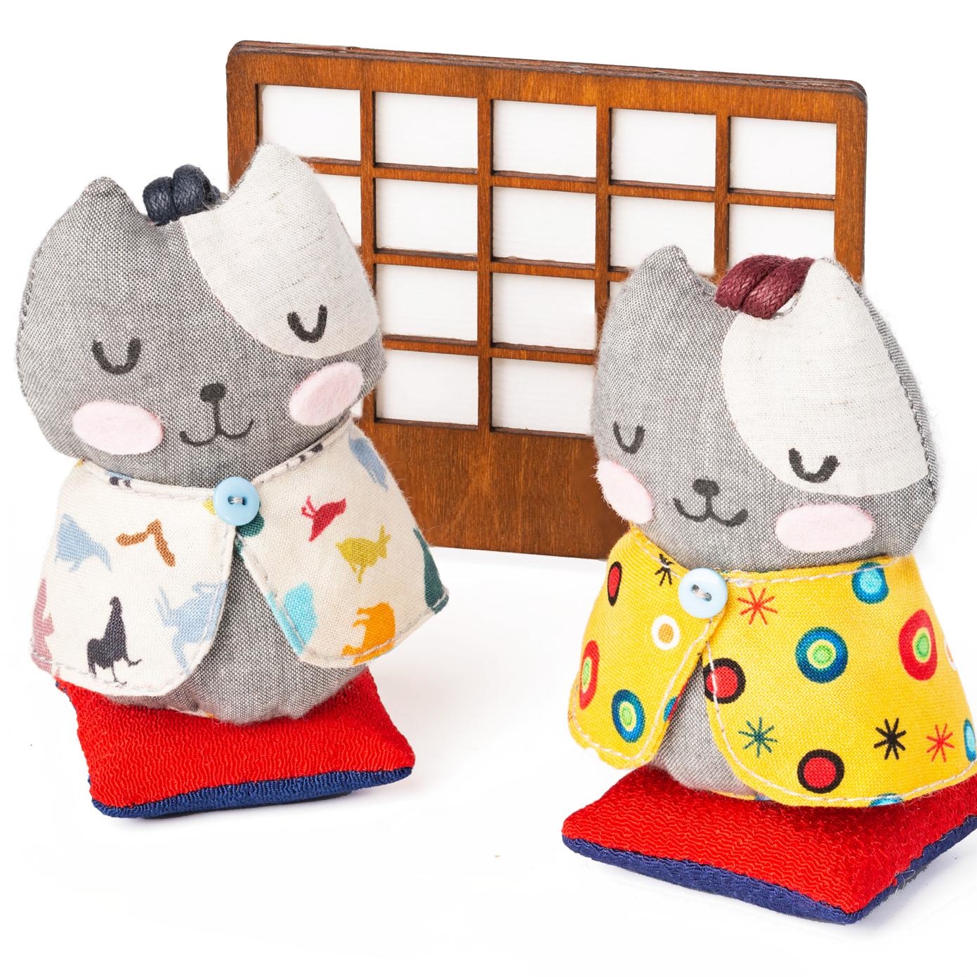 貓咪耳機收納吊飾(材料包)/個