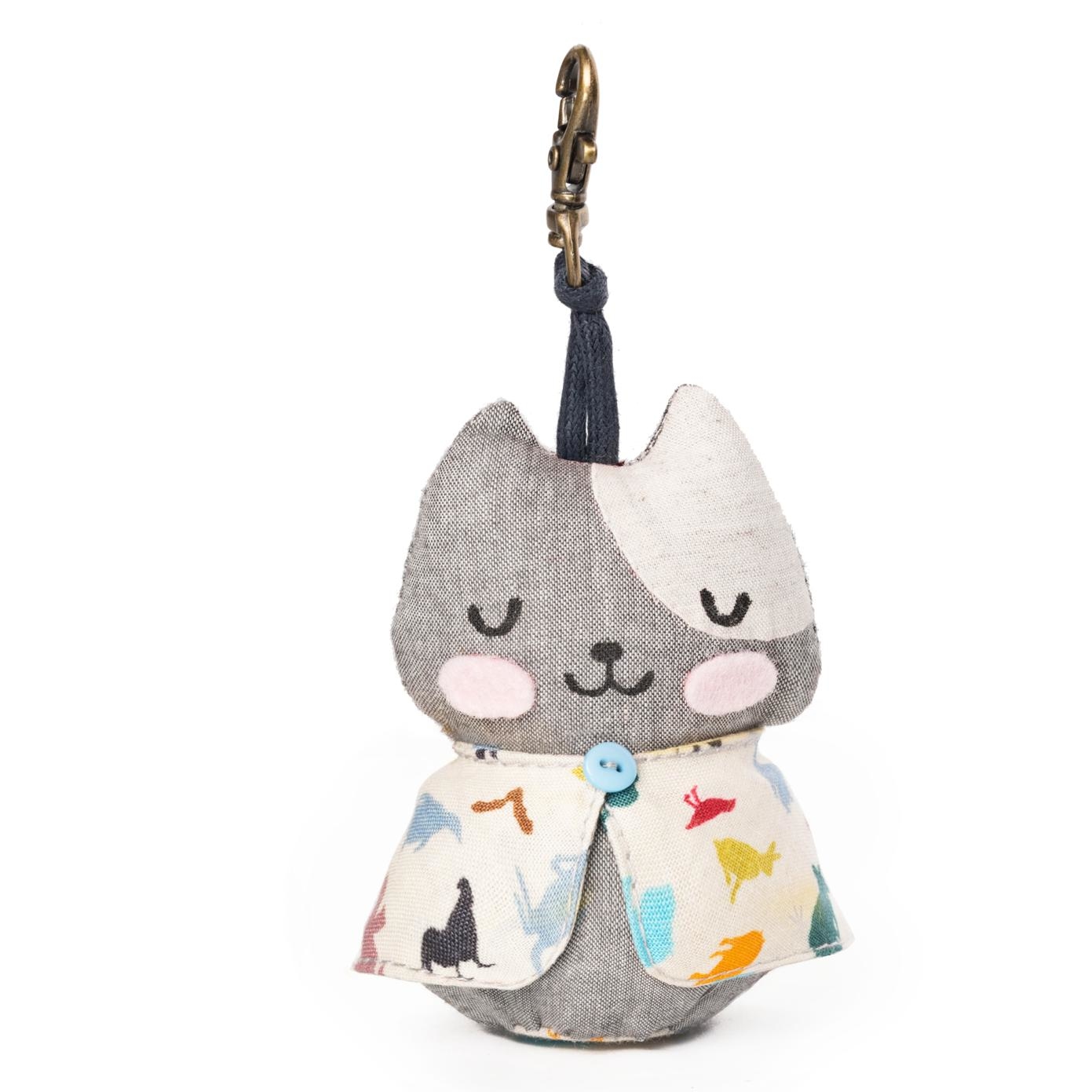 貓咪耳機收納吊飾(材料包)/個