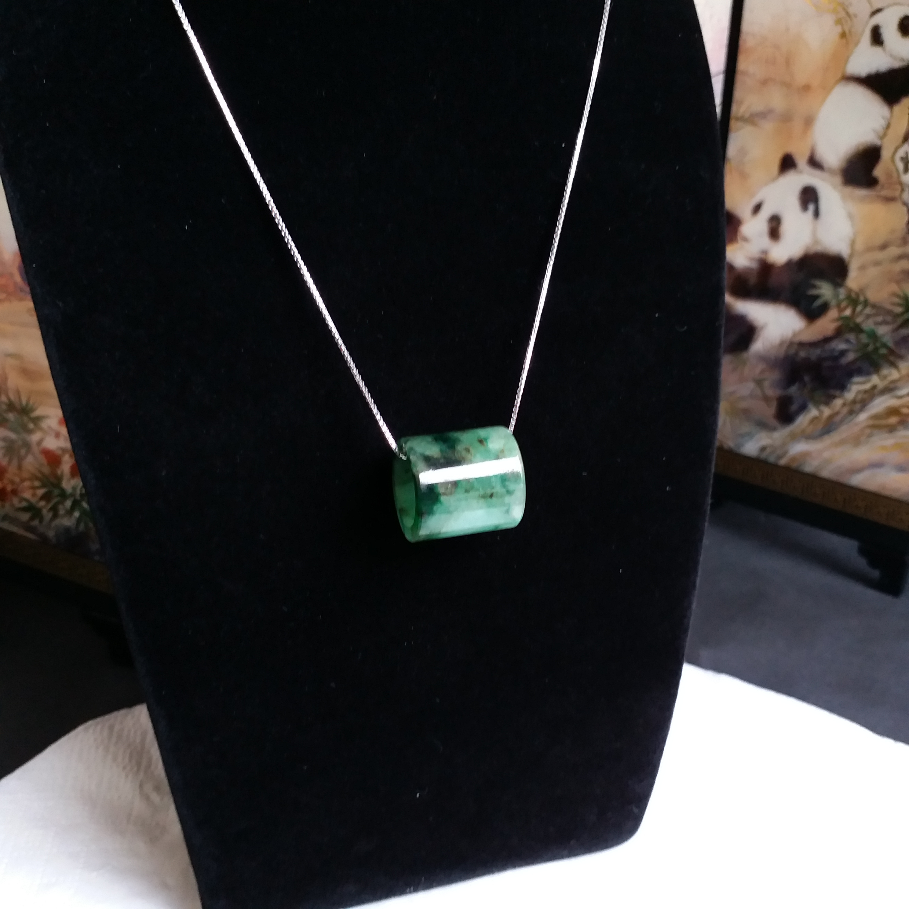 J1393 冰糯滿色飄綠花路路通