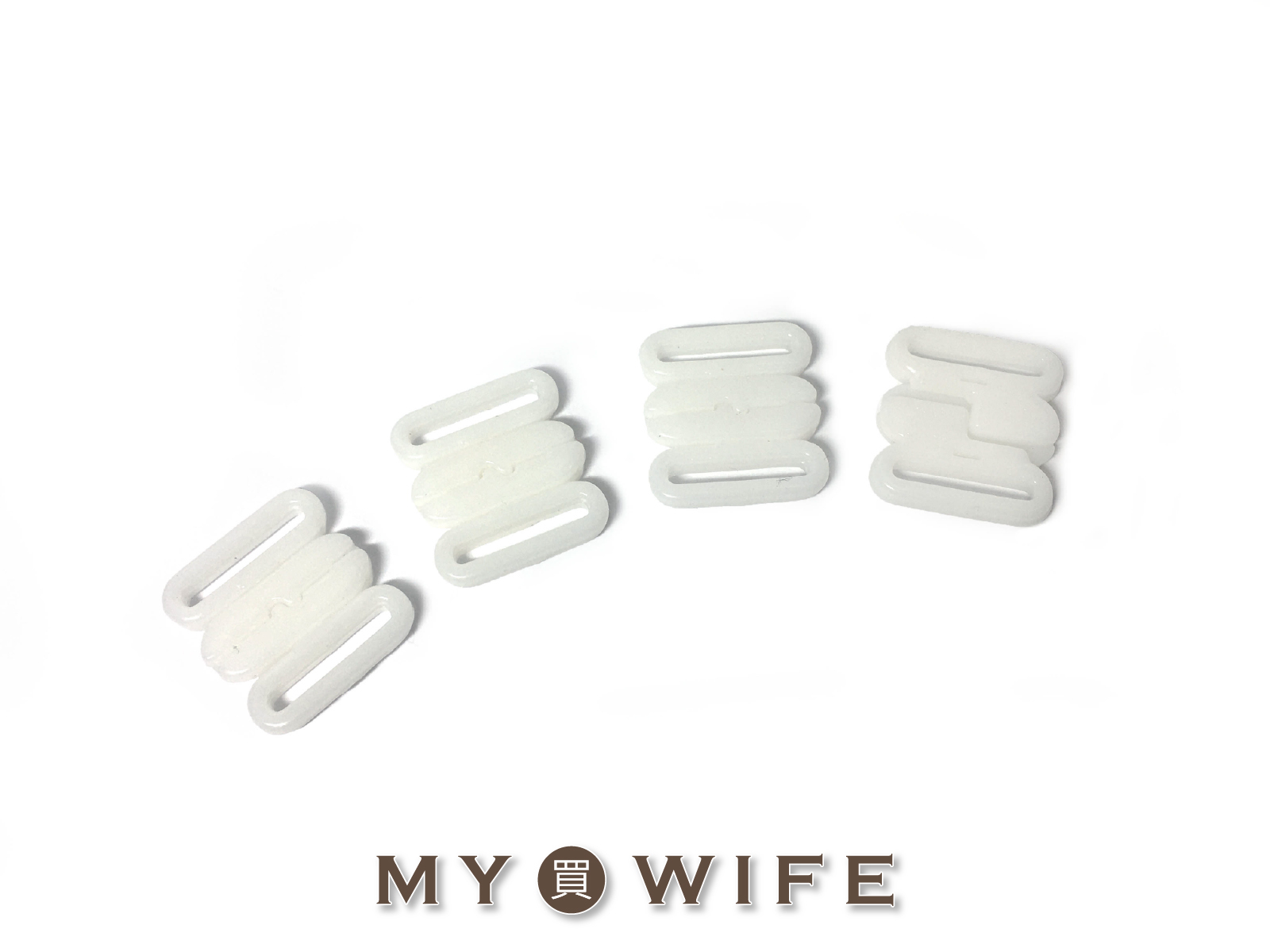 12mm波尼扣_白色4入