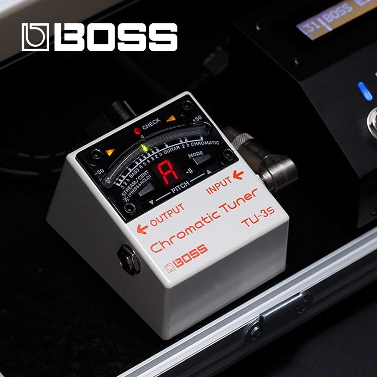 BOSS TU-3S Chromatic Tuner半音階調音器 支援七弦吉他/六弦貝斯(TU-3S)