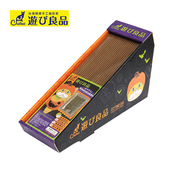 CatFeet 遊玩良品-小斜坡貓抓板四種圖案