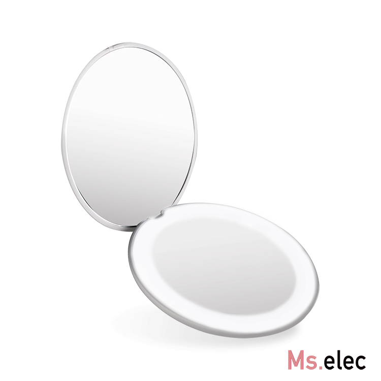 LED迷你補光化妝鏡 (隨身鏡/粉餅鏡/LED鏡)