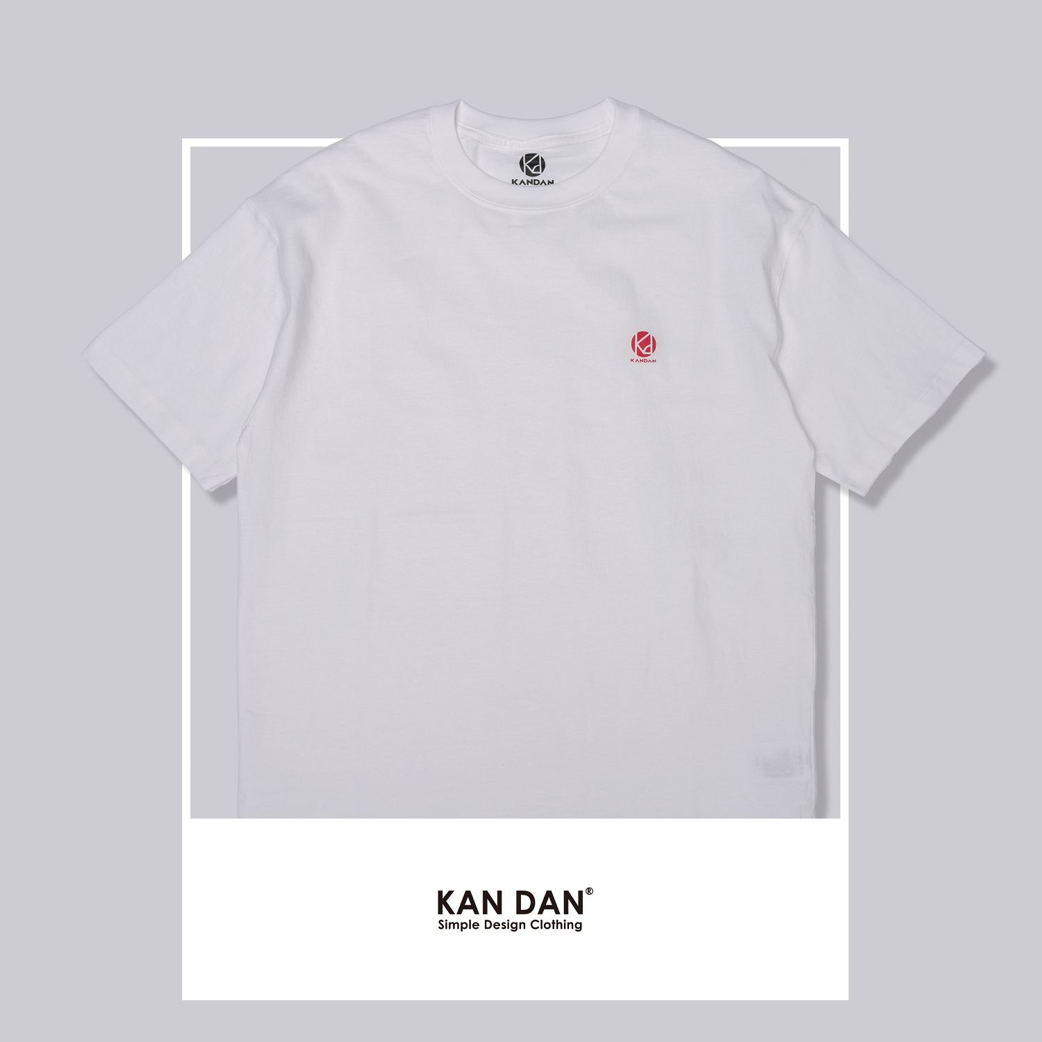 KID ® KANDAN系列 水洗短T 淨白