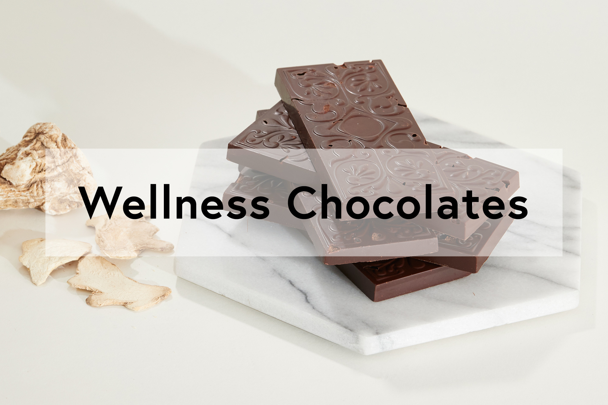 Delicious organic dark chocolates