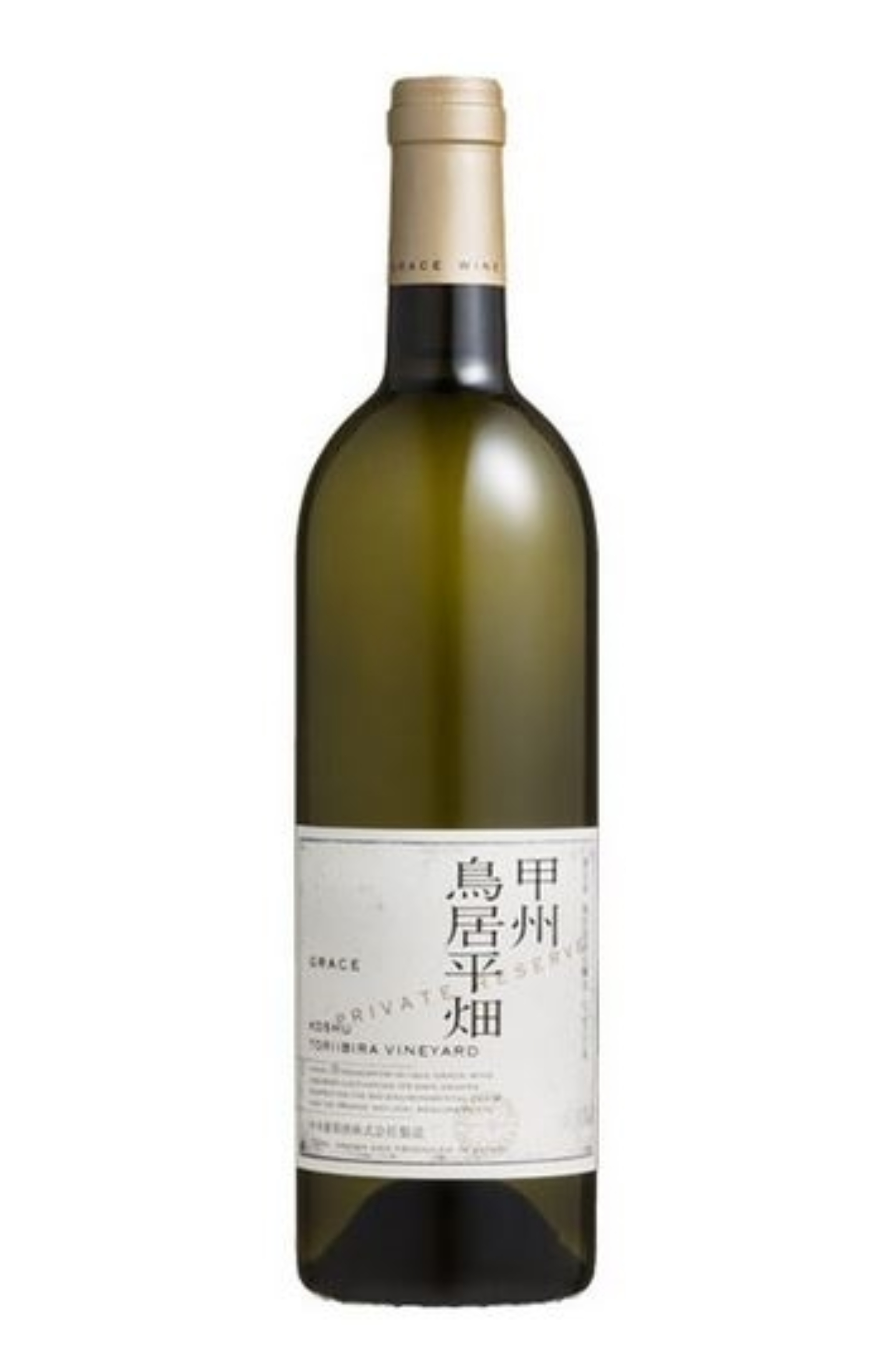 Grace Wine Koshu Toriibira Vineyard Private Reserve 20/19/20/21 750mL