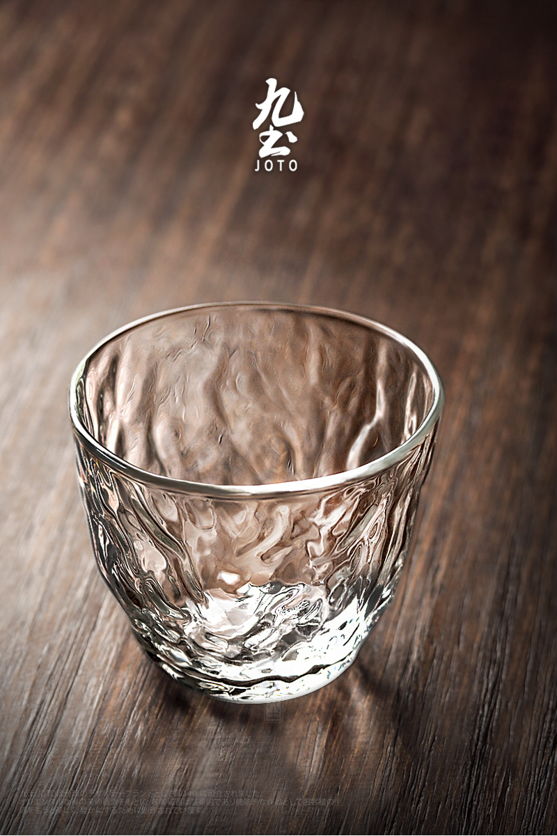 九土手工創意錘紋玻璃杯酒杯_CUPR0529 九土手工創意錘紋玻璃杯酒杯_CUPR0529