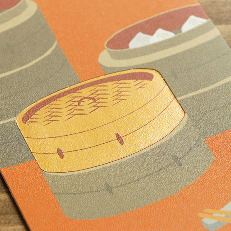 台灣風味明信片・台北市小籠包