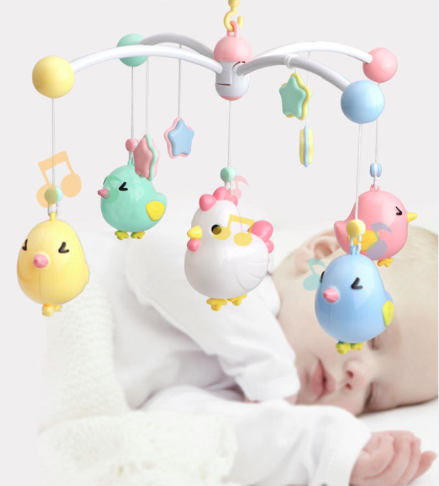 寶寶雞旋轉夢幻床鈴
