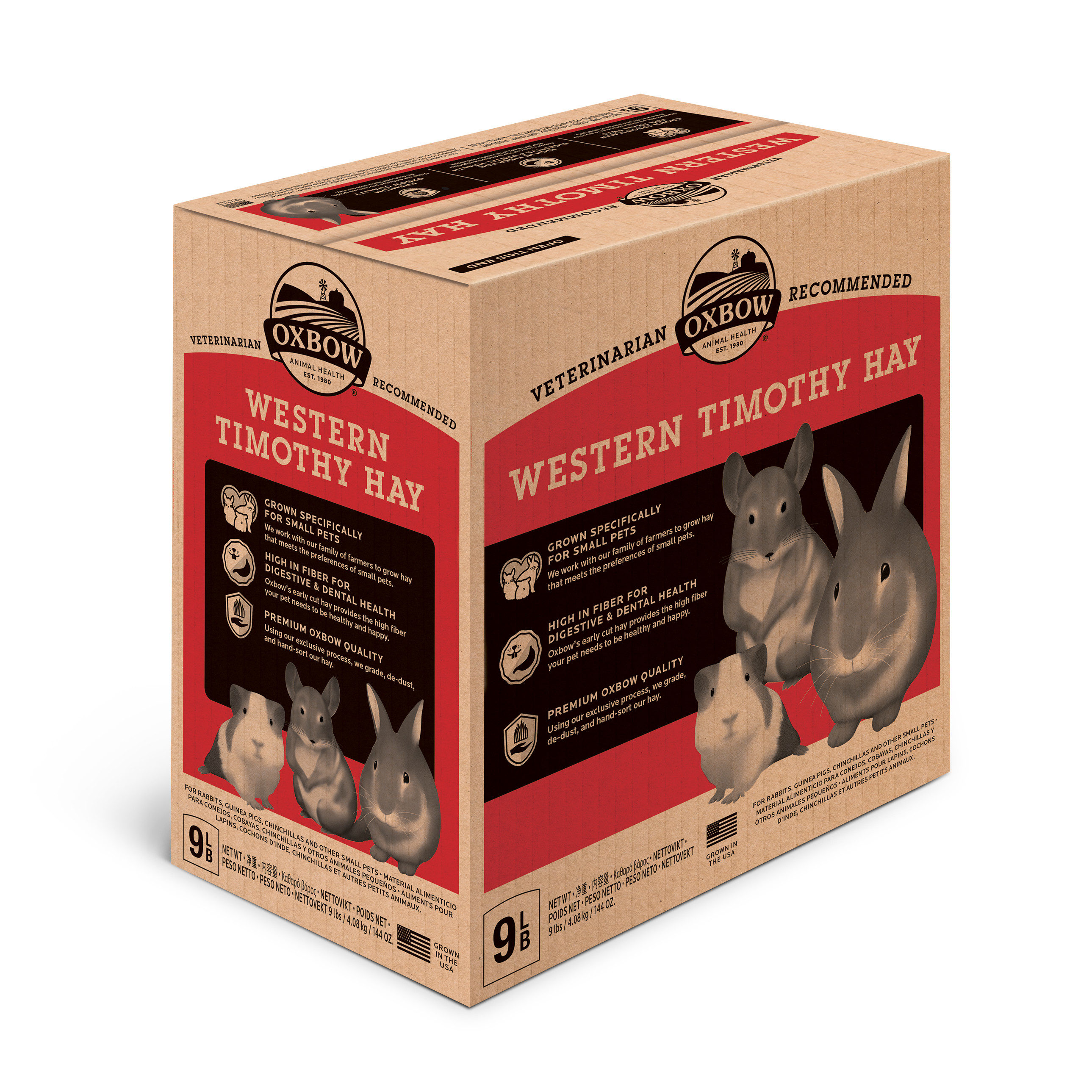 Oxbow Western Timothy Hay 提摩西草 - 9lbs