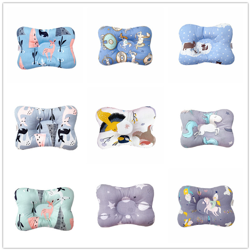 寶寶透氣純棉定型枕