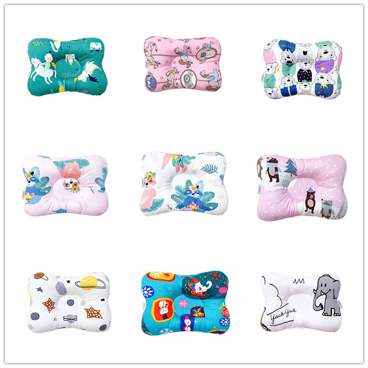 寶寶透氣純棉定型枕