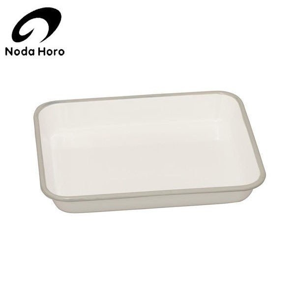 野田琺瑯 (灰色) 烤盤 備料盤 15取 VA-15GY