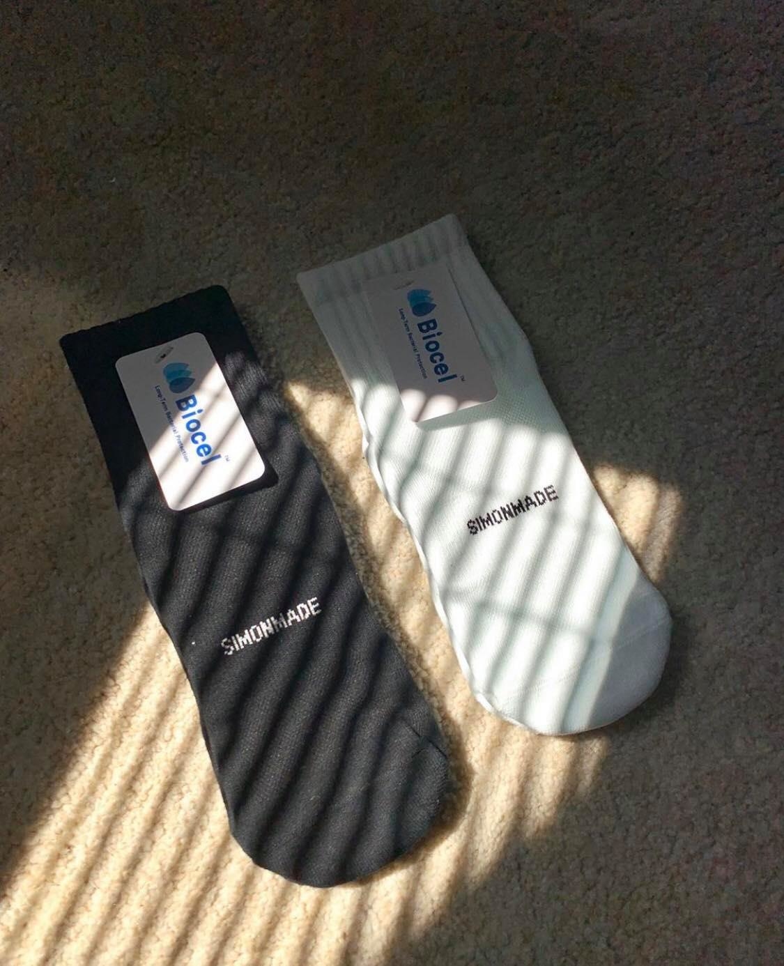 SIMON MADE SK-001 抗菌除臭 中筒襪