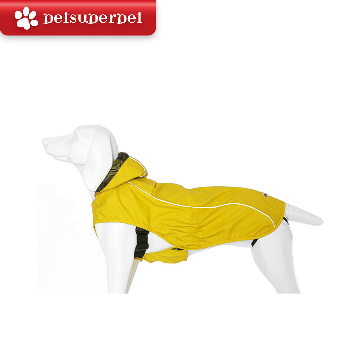 Mr. Shoes 胸背雨衣（黃色）[9尺寸]