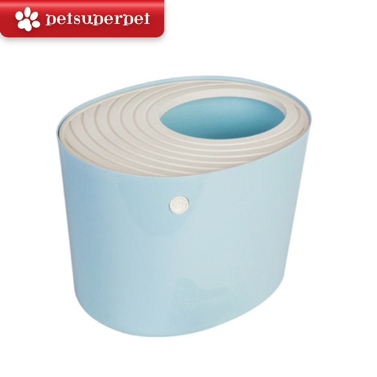 日本IRIS 蝸居式桶形貓廁所 [4色]